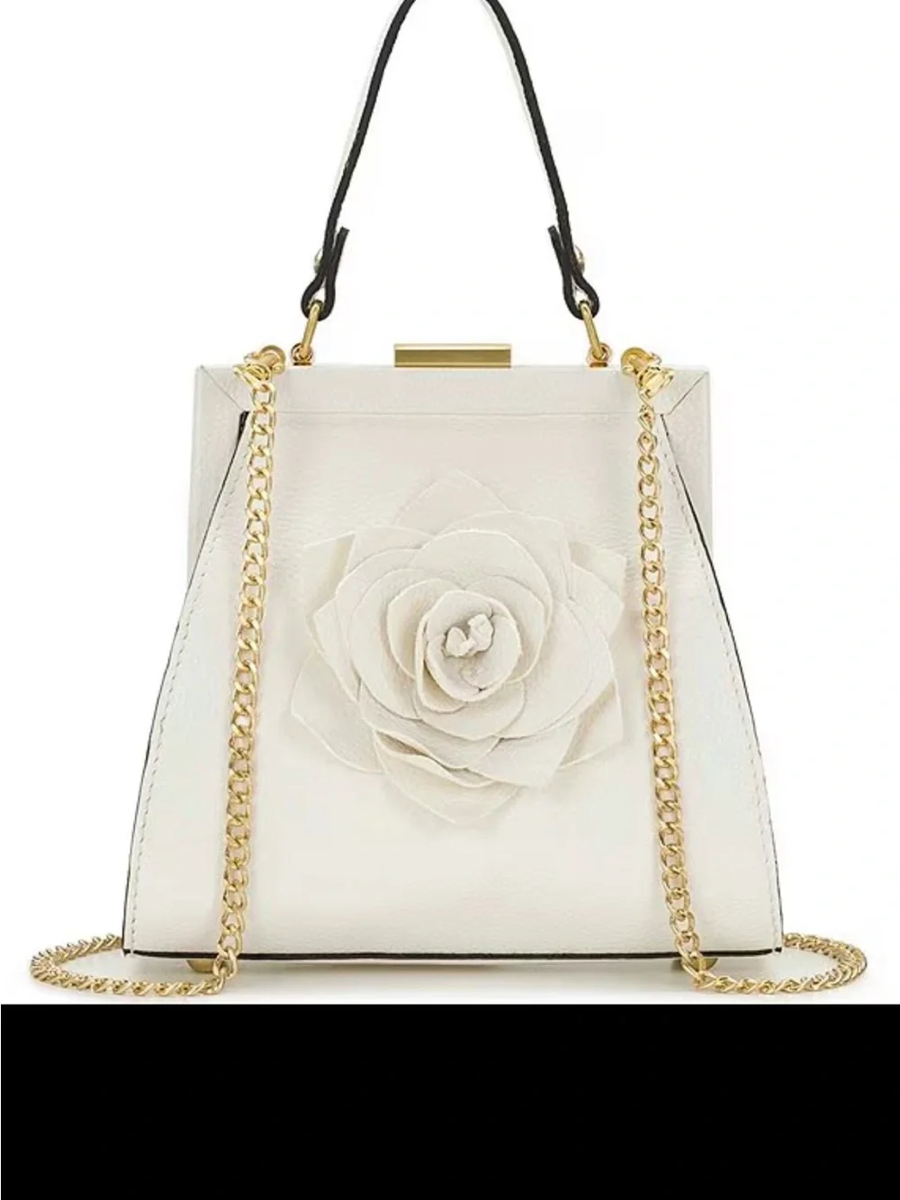 Patricia Nash Tiphanie 3D Rose Convertible Satchel Bag